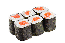 Маки с лососем Маки с лососем